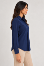 Women's Modern Work Wear Blouse – ZBLS002 - Image 4