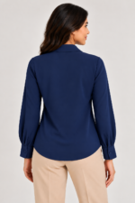 Women's Modern Work Wear Blouse – ZBLS002 - Image 5