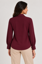 Women's Modern Work Wear Blouse – ZBLS002 - Image 9